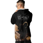 Roger Waters The Wall Live 2012 Tour Us And Them Pink Floyd Hoodie Back - OtherBrick