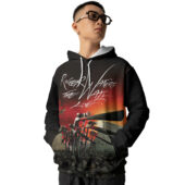 Roger Waters The Wall Live 2012 Tour Us And Them Pink Floyd Hoodie Front - OtherBrick