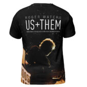 Roger Waters The Wall Live 2012 Tour Us And Them Pink Floyd Shirt Back - OtherBrick