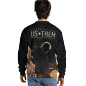 Roger Waters The Wall Live 2012 Tour Us And Them Pink Floyd Sweater Back - OtherBrick