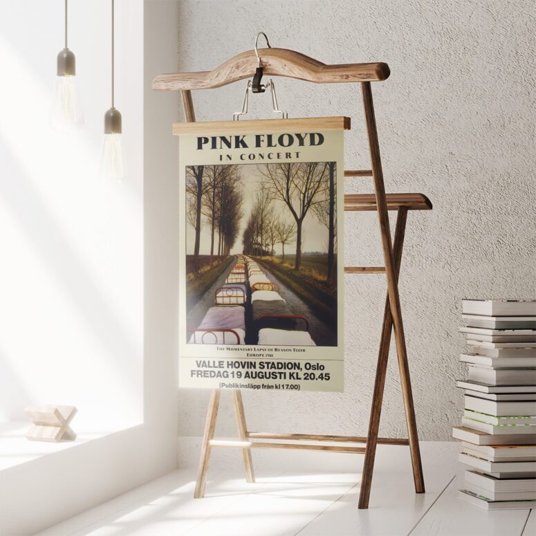 The Momentary Lapse Of Reason Tour Europe 1988 Poster