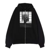 Tree Of Half Life Pink Floyd Front Ziphoodie Black - OtherBrick