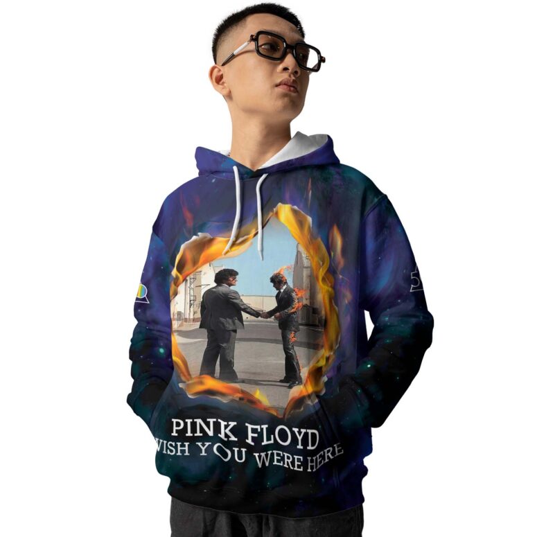 WYWH Burning x DSOTM Astronaut Handshake Galaxy Space Shirt