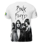 Shirt Back Pink Floyd Band Tdsotm 50 Years Aniversary X The Wall 3d - OtherBrick