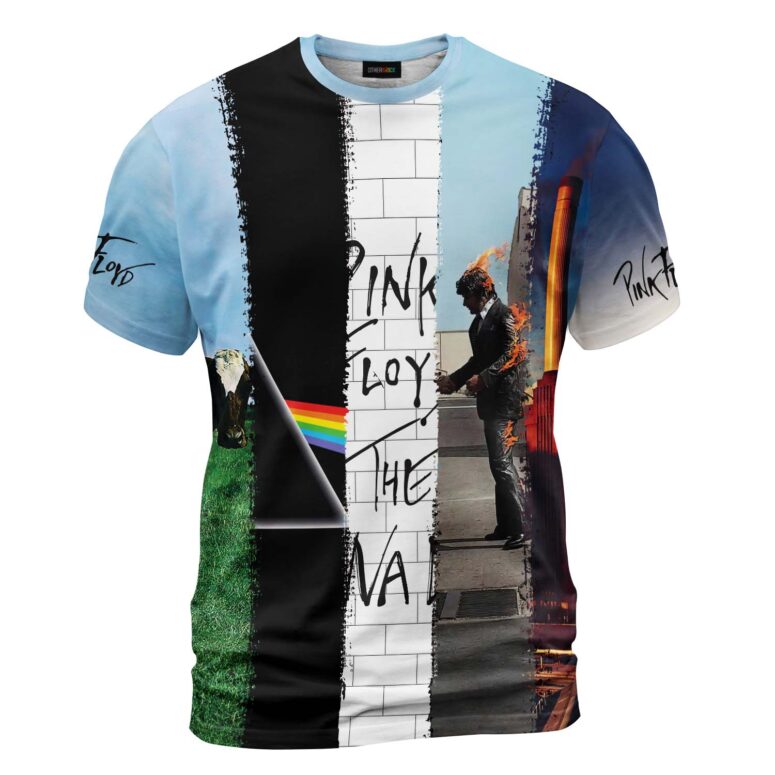 Pink Floyd 10 Albums Collection Art Shirt
