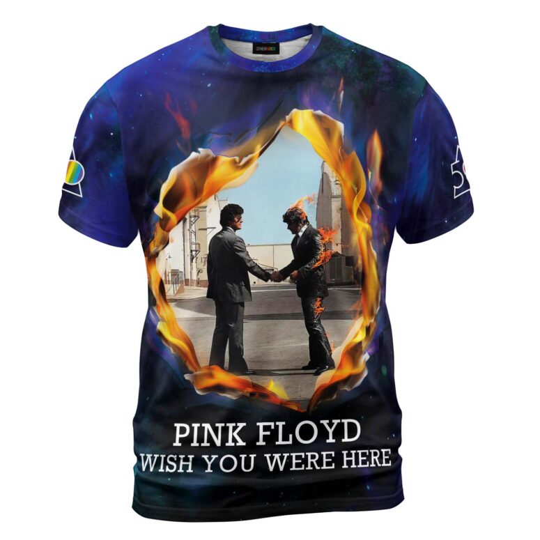 WYWH Burning x DSOTM Astronaut Handshake Galaxy Space Shirt