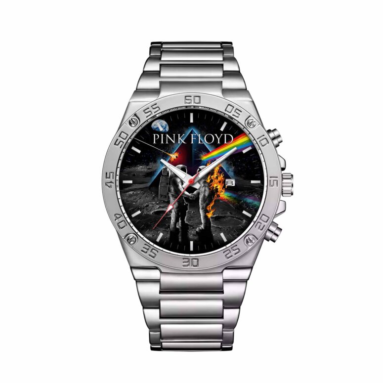 Wish You Were Here DSOTM Astronaut Handshake Gentleman Powermatic Silver Watch Wish You Were Here DSOTM Astronaut Handshake Gentleman Powermatic Silver Watch