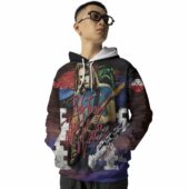 David Gilmour Perfoming Pink Floyd The Wall Hoodie Front - OtherBrick