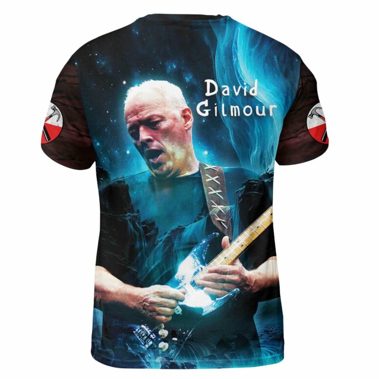 David Gilmour Perfoming Pink Floyd The Wall Shirt