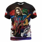 David Gilmour Perfoming Pink Floyd The Wall Shirt Front - OtherBrick