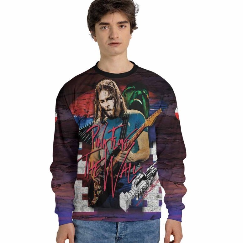 David Gilmour Perfoming Pink Floyd The Wall Shirt