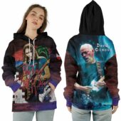David Gilmour Perfoming Pink Floyd The Wall Ziphoodie - OtherBrick
