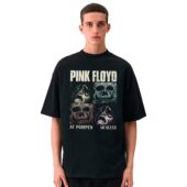 Memento Mori Pink Floyd Live At Pompeii Front Shirt Man Black - OtherBrick