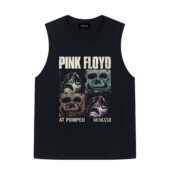 Memento Mori Pink Floyd Live At Pompeii Front Tank Black - OtherBrick