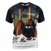 Pink Floyd 50 Anos Despues X Wish You Were Here Astronaut Shirt Front - OtherBrick