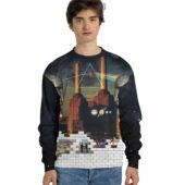 Pink Floyd 50 Anos Despues X Wish You Were Here Astronaut Sweater Front - OtherBrick