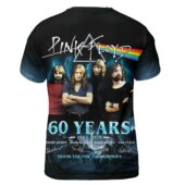 Pink Floyd 60 Years Dsotm Signed Shirt Back - OtherBrick