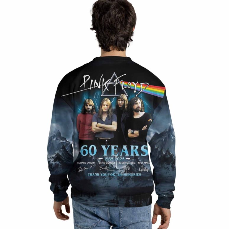Pink Floyd 60 Years Memories DSOTM Signed Shirt