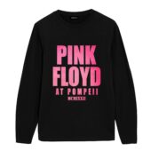 Pink Floyd Live At Pompeii Mcmlxxii Front Longsleeve Black - OtherBrick