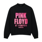 Pink Floyd Live At Pompeii Mcmlxxii Front Sweatshirt Black - OtherBrick