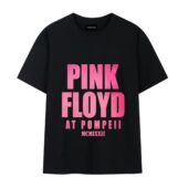 Pink Floyd Live At Pompeii Mcmlxxii Front Tshirt Black - OtherBrick