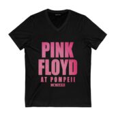 Pink Floyd Live At Pompeii Mcmlxxii Front Vneck Black - OtherBrick