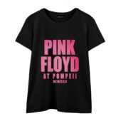 Pink Floyd Live At Pompeii Mcmlxxii Front Wtee Black - OtherBrick