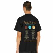 Pink Floyd T Shirt The Division Bell Tour Vintage 1994 Rareback Man Black - OtherBrick
