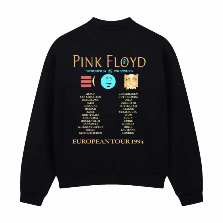 The Division Bell European Tour 1994 Shirt