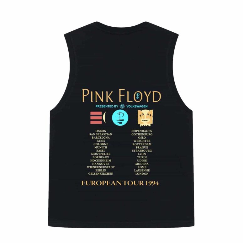 The Division Bell European Tour 1994 Shirt