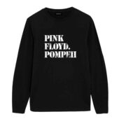 Pink Floyd Pompeii Front Longsleeve Black - OtherBrick