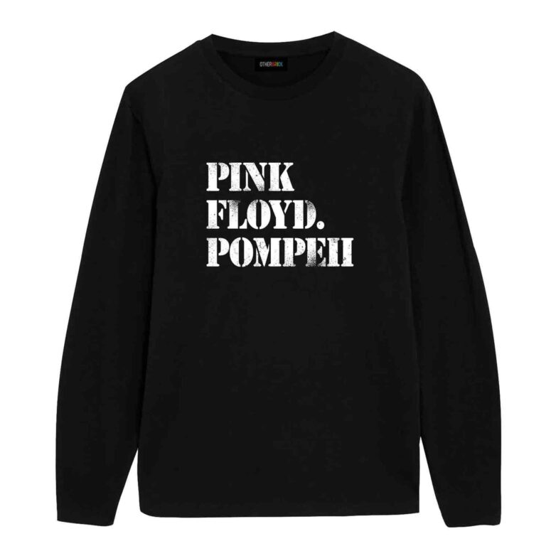 Pink Floyd Pompeii Typo Shirt Pink Floyd Pompeii Typo Shirt
