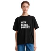 Pink Floyd Pompeii Front Shirt Woman Black - OtherBrick