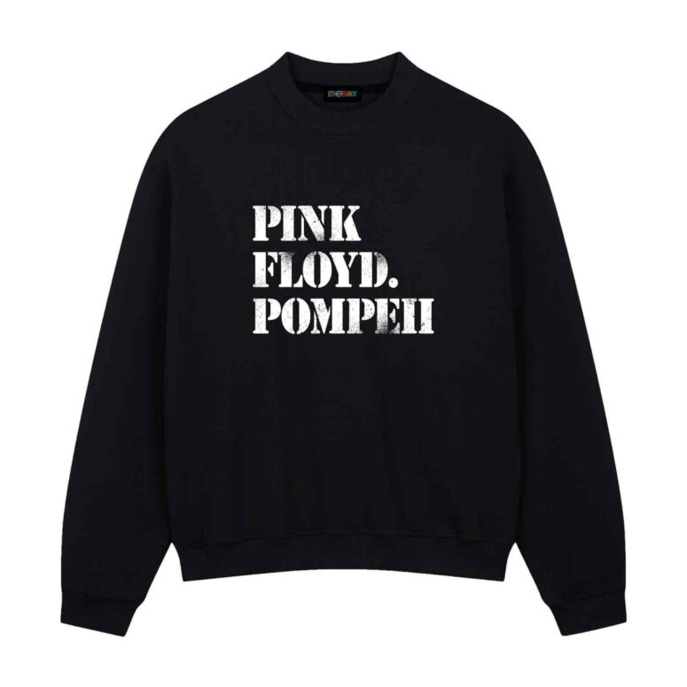 Pink Floyd Pompeii Typo Shirt Pink Floyd Pompeii Typo Shirt