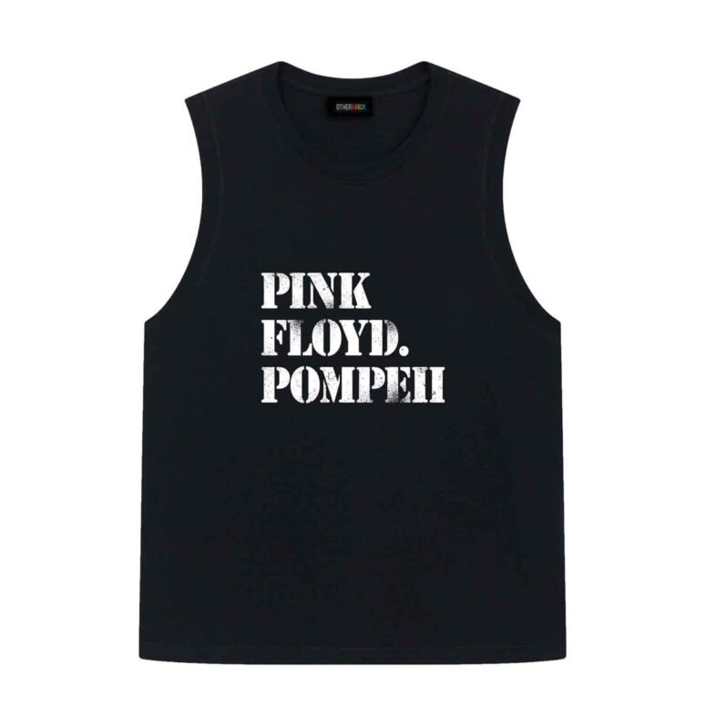 Pink Floyd Pompeii Typo Shirt Pink Floyd Pompeii Typo Shirt