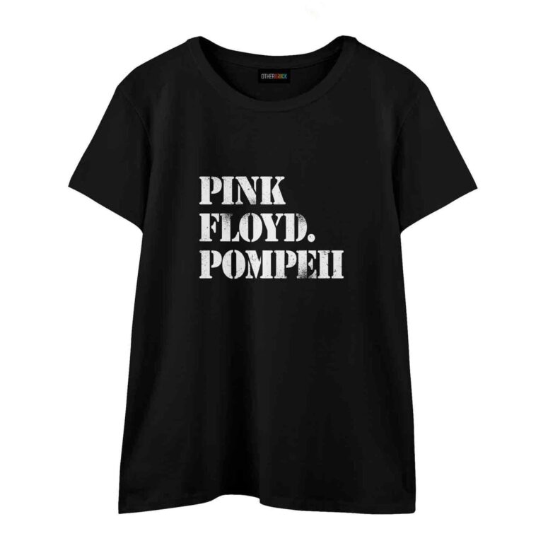 Pink Floyd Pompeii Typo Shirt Pink Floyd Pompeii Typo Shirt