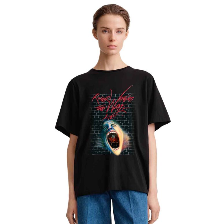 Roger Waters The Wall Live Screaming Face Shirt