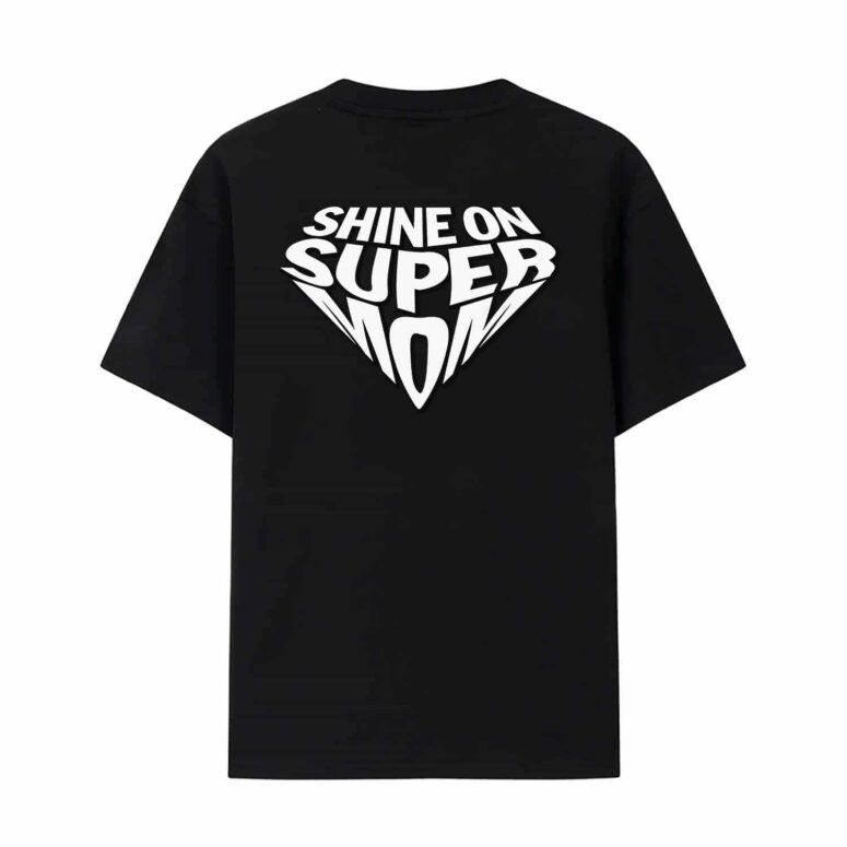 Shine On SUPER MOM Diamond Pink Floyd Shirt