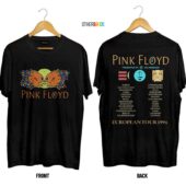 The Division Bell European Tour 1994 Double Sided Black - OtherBrick