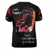 The Wall Look Mummy Theres An Airplane Up In The Sky Shirt Back - OtherBrick