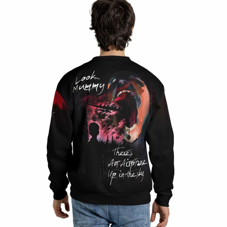 The Wall Look Mummy Theres An Airplane Up In The Sky Shirt