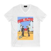 Wish You Were Here Graphic Front Vneck White - OtherBrick