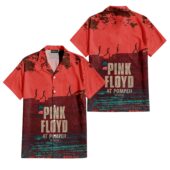 Hawaiian Shirt 2sides Pink Floyd At Pompeii Mcmlxxii Red Hawaiian Shirt - OtherBrick