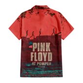 Hawaiian Shirt Back Pink Floyd At Pompeii Mcmlxxii Red Hawaiian Shirt - OtherBrick