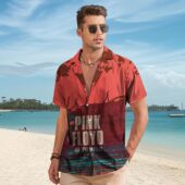 Hawaiian Shirt Man Pink Floyd At Pompeii Mcmlxxii Red Hawaiian Shirt - OtherBrick
