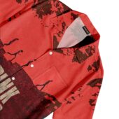 Hawaiian Shirt Pocket Pink Floyd At Pompeii Mcmlxxii Red Hawaiian Shirt - OtherBrick