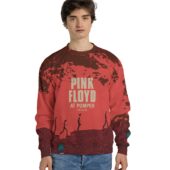 Sweater Front Pink Floyd At Pompeii Mcmlxxii Red - OtherBrick