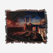 Woven Blanket 01 Animals Album Cover Flying Pig Battersea Power Station - OtherBrick