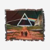 Woven Blanket 01 Dark Side Of The Rainbow X Wizard Of Oz At The Logan Theatre - OtherBrick