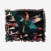 Woven Blanket 01 David Gilmour Dark And Velvet Night Art 2 - OtherBrick